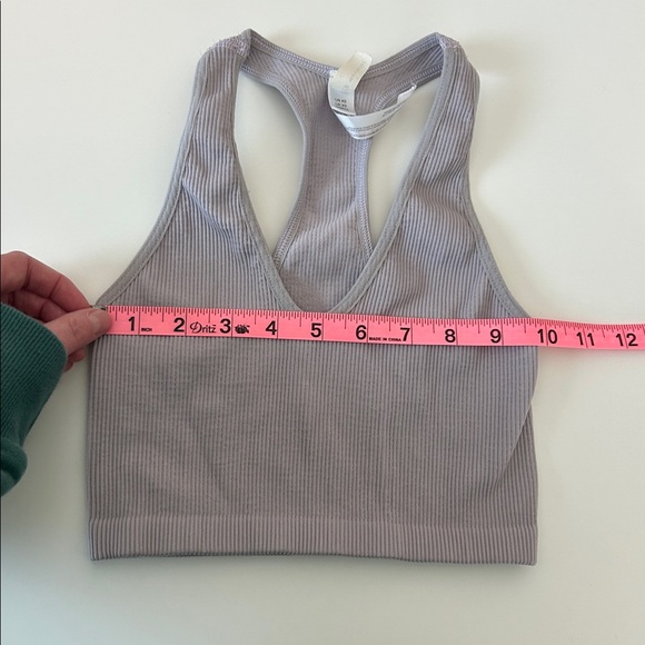 Free People Movement Women’s Seamless Ribbed Tank Lavender XS - Picture 4 of 5